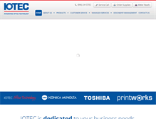 Tablet Screenshot of iotecdigital.com